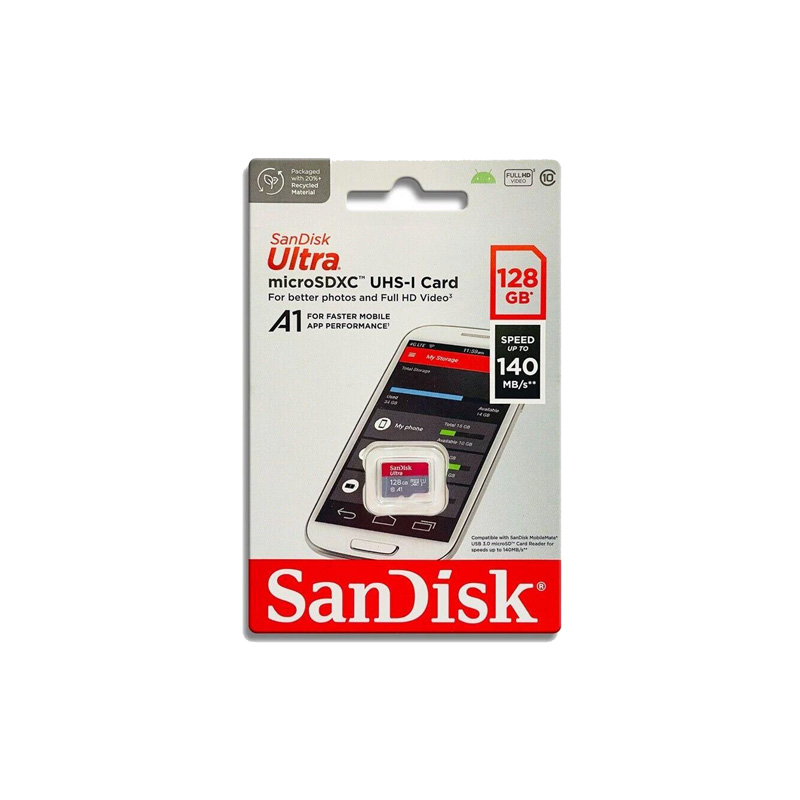 کارت حافظه SanDisk 128GB 140MB/s Ultra