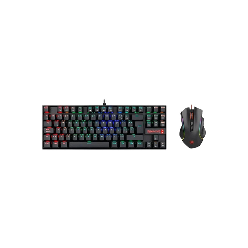 ست کیبورد و موس Redragon K552RGB-BA